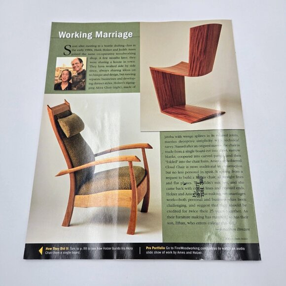 Tauton’s Fine Woodworking Magazine Lot February April June August October Decemb - Picture 5 of 14